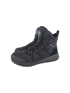 Columbia Men's Fairbanks Omni-Heat Boots US 10 Black Hiking Lace-Up Ankle Boot